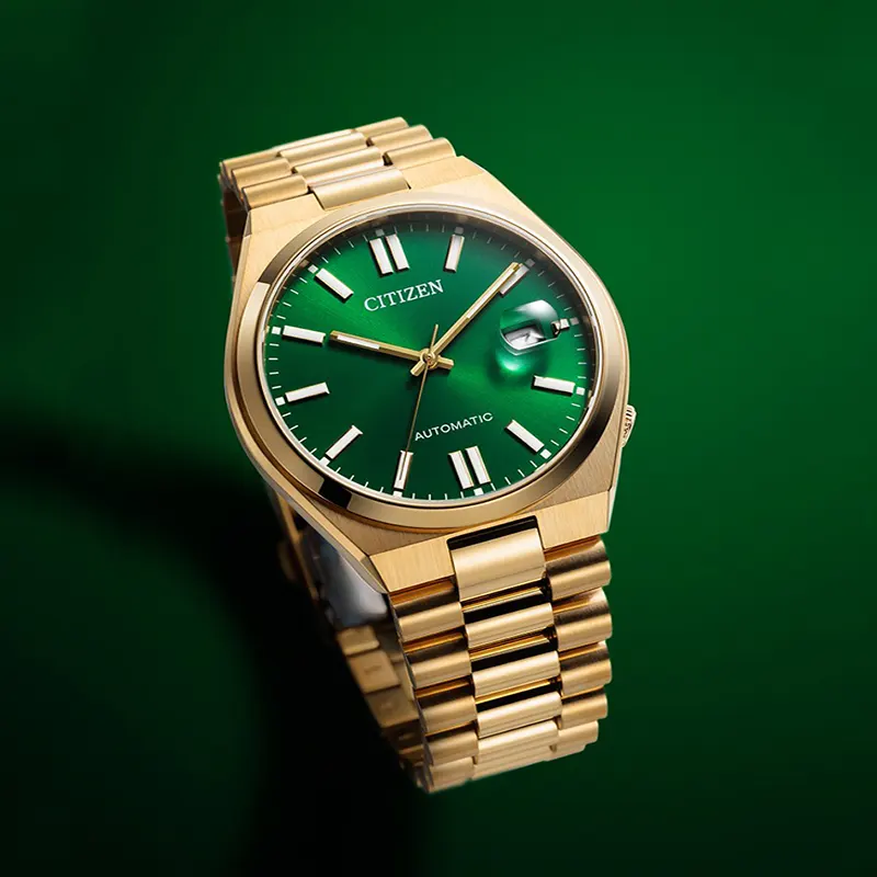 Citizen Tsuyosa Gent's Green Dial Automatic Watch- NJ0152-51X